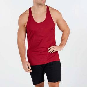 Diseño de logotipo OEM personalizado de gran tamaño culturismo músculo ropa de hombre algodón Stringer gimnasio correr camisetas sin mangas de los hombres - Product Image 3
