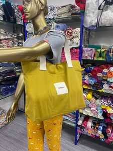 กระเป๋าผ้าใบชายหาดแฟชั่นคุณภาพสูงกระเป๋าผ้าฝ้ายสายรัดพิมพ์ลายผู้ซื้อโดยตรงผู้ผลิตทุกชนิดกระเป๋าทุกชนิด - Product Image 2