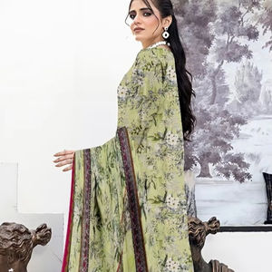 Señoras pakistaníes shalwar kameez diseño para mujeres pakistaní Salwar kameez ropa de verano vestido de mujer ropa de mujer trajes de césped - Product Image 1