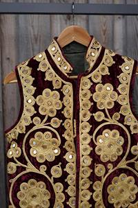 Chaleco Étnico Tradicional Afgano para Hombre, Sin Mangas, Hecho a Mano, Chaleco Cultural, Ropa Casual de Verano, Ropa de Trabajo, Ropa para Bodas y Festivales - Product Image 2