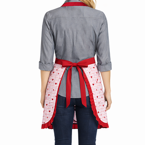 High Quality Cotton <b>Apron</b> Kitchen <b>Cooking</b> Chef Kitchen <b>Cooking</b> 100% Cotton Printed <b>Apron</b> with Custom Logo - Product Image 3