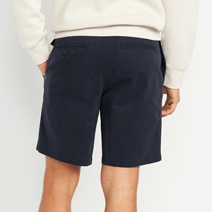 Pantalones cortos deportivos informales de verano para hombre, transpirables, 100% de algodón, Color sólido, ecológicos, de secado rápido, tela Oxford teñida lisa - Product Image 3