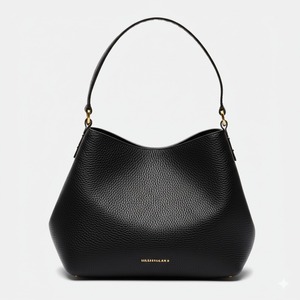 Sac à main fourre-tout en cuir de mouton authentique pour femme - Product Image 1