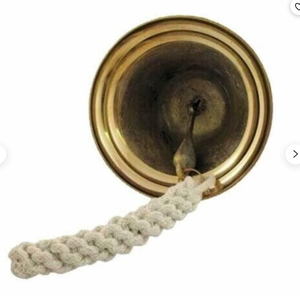 Campana Náutica de Alta Calidad de 3'' para Decoración del Hogar, Campana de Barco Brillante Montada en Pared, Campana Náutica Personalizada Más Vendida - Product Image 1