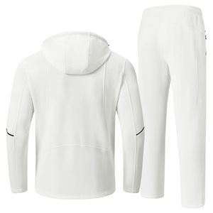 Conjunto Deportivo de 2 Piezas de Felpa 100% Algodón para Hombre, Sudadera con Capucha y Pantalones Deportivos, Diseño Personalizado, Conjuntos Deportivos, Chándales Unisex - Product Image 6