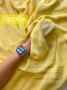 Tela de Chifón Transparente Blanca Natural de 180g/m, Ligera, con Diseño Dobby, para Vestidos de Niña, Lencería, Decoración de Bolsos de Novia, Bodas y Fiestas - Product Image 5