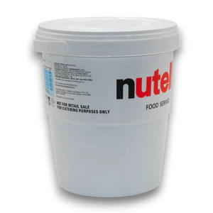 Wholesale Supply of <b>Nutella</b> Hazelnut Chocolate Spread Original 3kg <b>Bucket</b>, Bulk Pack of 2, Creamy & Smooth for Baking & Snacks - Product Image 1