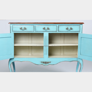 Serie de Armarios Infantiles 1421 Hechos de Madera de Caoba con un Acabado Liso y Elegante, Diseño Simple, Adecuados para Usarse como Escritorio - Product Image 6