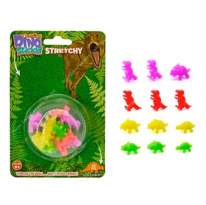 4 Stili di Giocattoli Adesivi Colorati, Animali Morbidi <span class=keywords><strong>Squishy</strong></span>: Tartaruga, Dinosauro, Cucciolo, Animali Marini, Mini Giocattoli Adesivi in TPR - Product Image 2