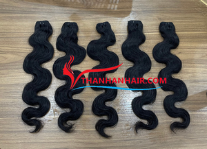 ผมต่อแบบเวฟคุณภาพสูง SDD ผมแท้แบบดิบ สีธรรมชาติ - Product Image 6