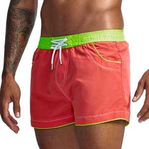 Short de bain Long, en maille, coton, Design personnalisé, pour femmes, vêtements de plage, été 100% - Product Image 5