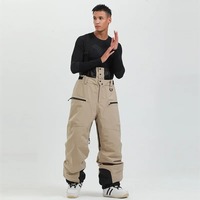 Nouvelles Bretelles de Pantalon de Ski Rembourrées Respirantes Séchage Rapide Grande Taille Isolées en Polaire Chaude Personnalisables pour Nylon/Coton