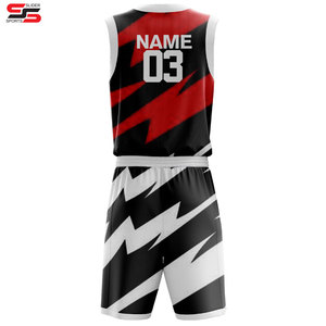 L'équipe de conception personnalisée de haute qualité professionnelle porte des uniformes de basket-ball - Product Image 2