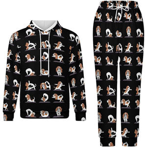 Chándal de Invierno de Alta Calidad con Capucha, 100% Algodón, Estampado Personalizado, para Hombre, Gran Venta - Product Image 2