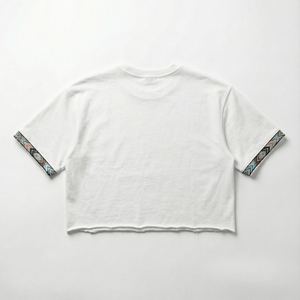 เสื้อยืดผู้ชายทรงบ็อกซี่ ผ้าคอตตอนหนานุ่ม ทรงครอปท็อป สไตล์สตรีทแวร์แบบทำเก่า  ผ้าหนาพิเศษ ผลิตจากโรงงาน รับผลิตแบบ OEM สไตล์พังก์ - Product Image 3