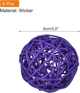 Esfera de mosaico decorativo, diseño creativo, bola decorativa de ratán para el hogar, adornos de bolas, decoración del hogar para jardín - Product Image 1