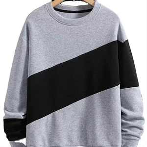 Suéter Premium para Hombre, 100% Algodón, Estilo Casual de Invierno, Ecológico, con Forro de Felpa Ultra Suave, Puños Acanalados, Comodidad Durante Todo el Día - Product Image 1