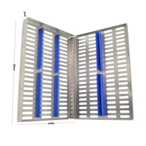 OMI German Healthcare Supply Dental Autoclave Cassette Tray Box Esterilización Caddy - Product Image 3
