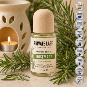 Esencia de Fragancia de Romero de Marca Privada 12ml OEM |   Aceite Aromático para Quemadores y Humidificadores |   España UE - Product Image 1
