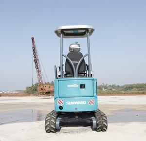 รถขุดขนาดเล็กสำหรับงานก่อสร้างและงานเกษตร Sunward SW60UF รถขุดตีนตะขาบขนาดเล็ก 3.5 ตัน SWE18UF บุ้งกี๋ขนาด 0.12 ลูกบาศก์เมตร - Product Image 3