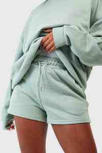 OEM Manufacturer Wholesale <b>Women's</b> <b>Board</b> <b>Shorts</b> Custom Logo Breathable Quick Dry Elastic Waist Cotton Gym Casual Hot Sale 2025 - Product Image 4