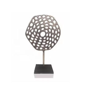 Nouvelle sculpture abstraite en métal de dernière conception avec la sculpture décorative finie antique de maison et d'hôtel au prix de gros - Product Image 2
