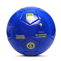 Balón de Fútbol Profesional de Alta Calidad, Cosido a Máquina, Suministro de Fábrica Personalizado, Balón de Fútbol Estrella, Tamaños 3, 4 y 5