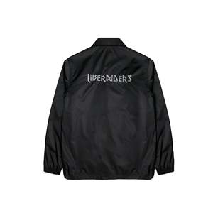 Veste Coach Réversible Liberaiders en Tissu Haute Qualité Imperméable avec Fermeture Éclair et Capuche, Style Streetwear pour l'Automne, Taille XS, Motif Unique - Product Image 2
