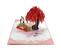 Tarjetas Románticas 3D Pop-up para el Día de San Valentín con Sobre, Hechas a Mano