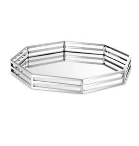 Plateau de service rond en acier inoxydable le plus exigeant pour la personnalisation des plateaux de service de restaurant au prix le plus bas - Product Image 6