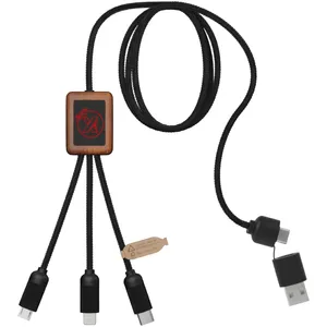 C38 5-in-1 Sustainable USB Charging Cable for Gadgets for Promotions - Product Image 1