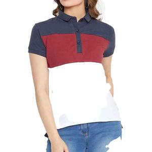 เสื้อโปโลผู้หญิงทรงเข้ารูป ระบายอากาศได้ดี สกรีนโลโก้ได้ ลำลอง ใส่สบาย คอปก - Product Image 2