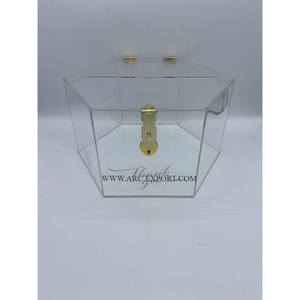 Fait de rotin mariage et bureau Table décoration cartes stockage présentoir fait à la main Top vente fantaisie décor à la maison boîte de rangement - Product Image 3