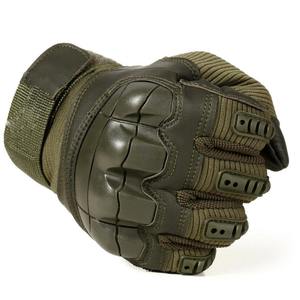 Guantes de dedo completo para moto Guantes de moto antideslizantes cómodos para pantalla táctil Guantes de motocicleta de cuero de vaca personalizados - Product Image 3