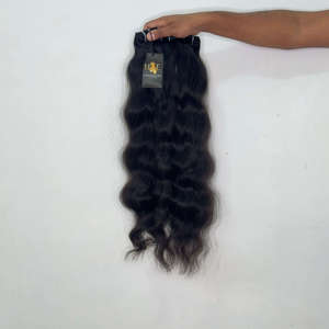 Unprocessed Indian Virgin Hair Bundles with Hd Closure,<b>Body</b> <b>Wave</b> Human Hair Bundles,Raw curly Temple hair Weave - Product Image 1