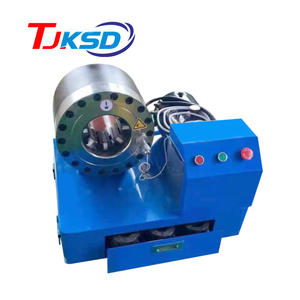 Máquina prensadora hidráulica de coche de 12V/24V para 1/4 hasta 2 con engranaje de motor de bomba-máquina de prensado de tubos y mangueras de goma - Product Image 2