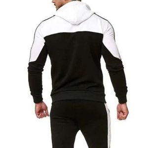 OEM Custom Tracksuit High Quality Sets Tracksuits for <b>Men</b> Sweatsuit <b>Men's</b> Hoodies Embroidery <b>Pullover</b> zipper Tracksuit Wholesale - Product Image 5