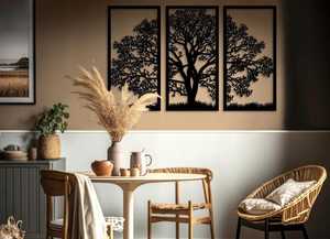 Colgante de pared de madera hecho a mano único con diseño de macramé bohemio y pasador de madera, pieza decorativa de fibra natural con estilo - Product Image 3