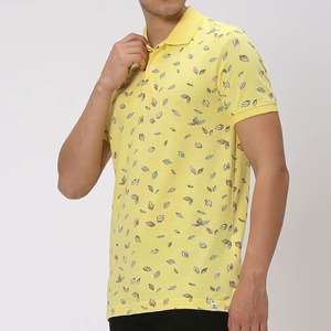 Chemise de golf décontractée pour homme, à manches courtes, en tissu tricoté respirant, avec boutons sur le devant, idéale pour l'été, personnalisable avec votre marque - Product Image 3