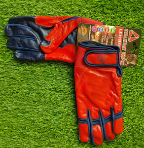 Guantes de Bateo de Béisbol de Cuero de Calidad Profesional, Diseño de Logotipo Personalizado, Duraderos y Ligeros para Uso Unisex, Jugadores Profesionales - Product Image 3