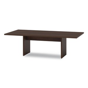 Alera ALESV9648MY 96 Pulgadas X 48 Pulgadas X 1.5 pulgadas Tablero Rectangular de Mesa de Conferencia de Madera de Caoba Sevilla - Product Image 5