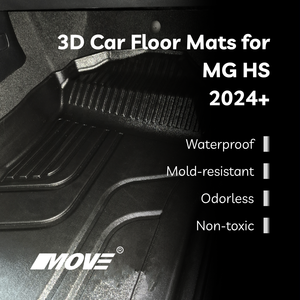 แผ่นรองพื้นรถยนต์ TPE สำหรับ MG HS 2023 + แผ่นกันลื่นทนทานคุณภาพสูงผลิตในประเทศเวียดนาม - Product Image 5