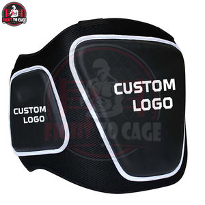 Nouvelle protection dorsale en cuir tendance, légère, antidérapante, à fort impact, robuste et durable, pour la boxe et le MMA, avec soutien lombaire et poignet - Product Image 3