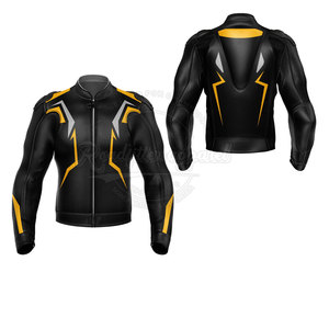 Chaqueta de carreras para hombre, chaqueta de cuero para moto de nuevo estilo, logotipos personalizados más vendidos en Pakistán - Product Image 5