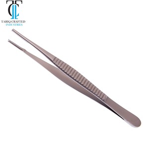 Pinces à dissection Jackson Burrows en acier inoxydable, pinces chirurgicales pour tissus sans dents, autoclavables, CE ISO - Product Image 1