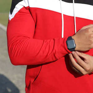 Conjunto Deportivo Personalizado OEM para Hombre, Chaqueta con Capucha y Cremallera Completa, Pantalones Deportivos de Felpa Técnica Cortavientos, Traje Deportivo Holgado para Gimnasio - Product Image 6