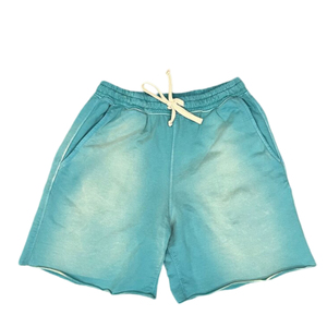 Short de sport de gymnastique avec logo brodé personnalisé Short d'été décontracté uni pour hommes Short de plage délavé à l'acide - Product Image 4