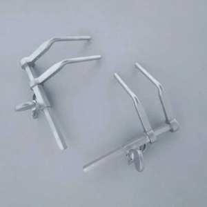 Kit d'instruments de chirurgie vertébrale Caspar SURGINEXA, distracteurs cervicaux droit et gauche en acier inoxydable, qualité médicale pour chiens - Product Image 3