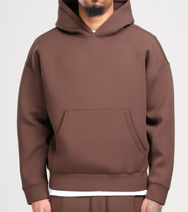 Sudadera con capucha pesada de alta calidad, de algodón 100% sudaderas con capucha, logotipo personalizado, sudadera con capucha personalizada Unisex de lana en blanco para hombres - Product Image 3