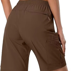 Pantalones Cortos Transpirables para Mujer, Diseño Personalizado, Calidad Premium, 100% Algodón, Pantalones Cortos Ajustados con Botones y Cintura Elástica, Gran Oferta 2025 - Product Image 5